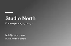 Black plate of the business card, Convert to CMYK